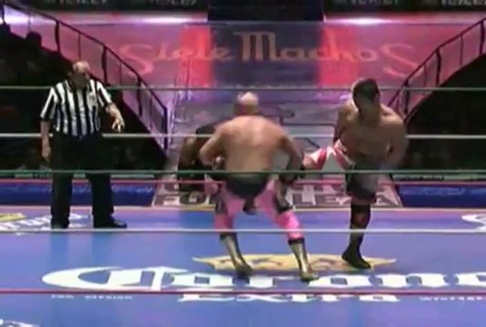 Namajague & Shigeo Okumura vs Delta & Guerrero Maya Jr. for the Arena Coliseo (DF) Tag Team Championship