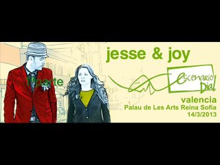 Escenario Dial Jesse & Joy - Valencia - 14.03.13 (1ª Parte)