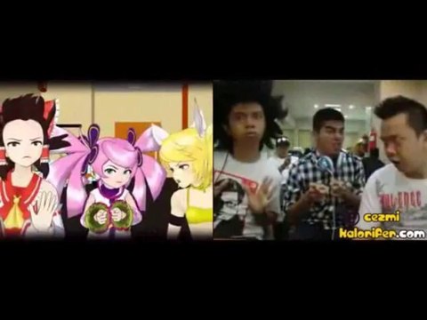 Anime Karakterlerini Birebir Taklit Eden Çocuklar :)