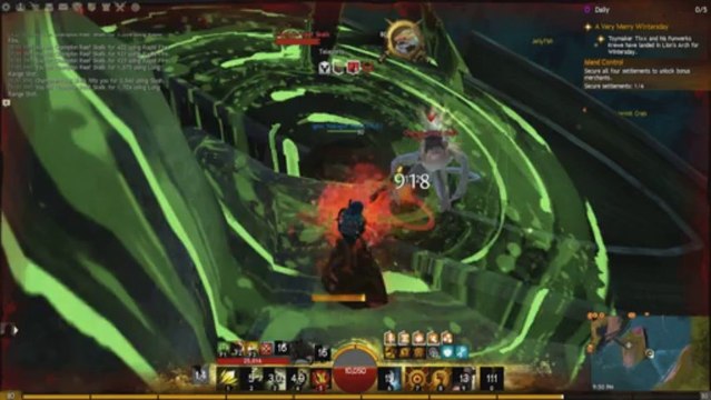 GW2 Soloing Champion Reef Skelk in Southsun Cove on Ranger