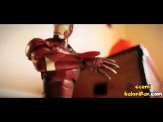 Iron Man Vs Bruce Lee - Stopmotion