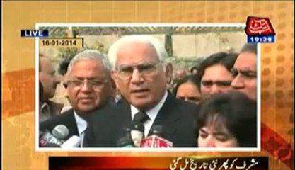 TABLE TALK (MUSHARRAF KI HAZRI PR ISTSNA KI DRKHWAST MUSTARAD) – 16TH JANUARY 2014