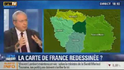 BFM Story: Hollande envisage de redessiner la France - 16/01