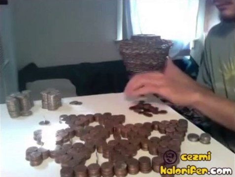 3118 Bozuk Parayla Denge Gösterisi Yapan İşsiz