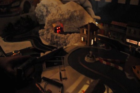 Essais nocturnes sur piste Monte Carlo