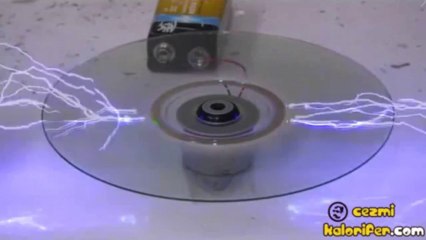 Yüksek Voltajla CD Silmek