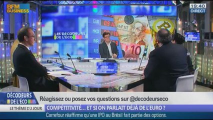 Compétitivité… et si on parlait déjà de l’Euro? dans Les décodeurs de l'éco – 16/01 2/5
