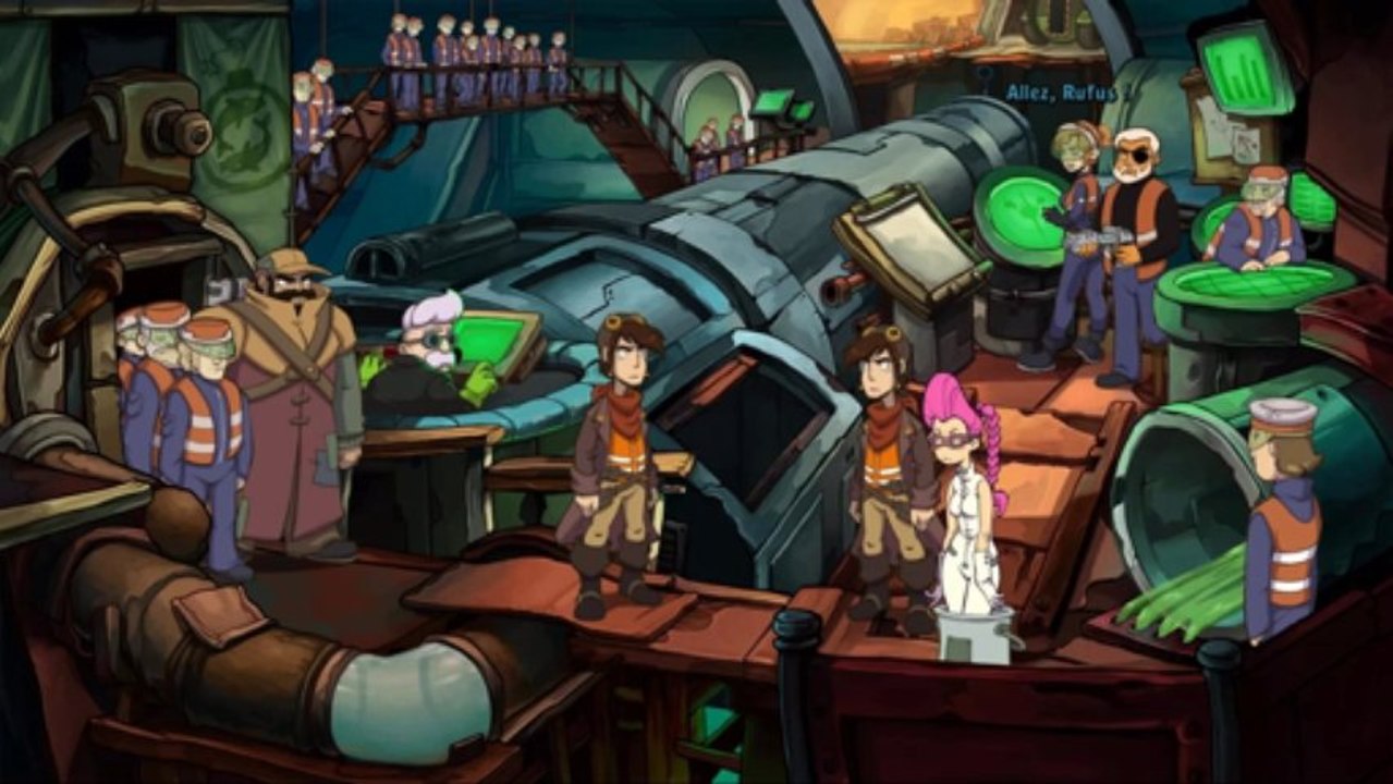 Goodbye Deponia 17 - La station d'ascension supérieure