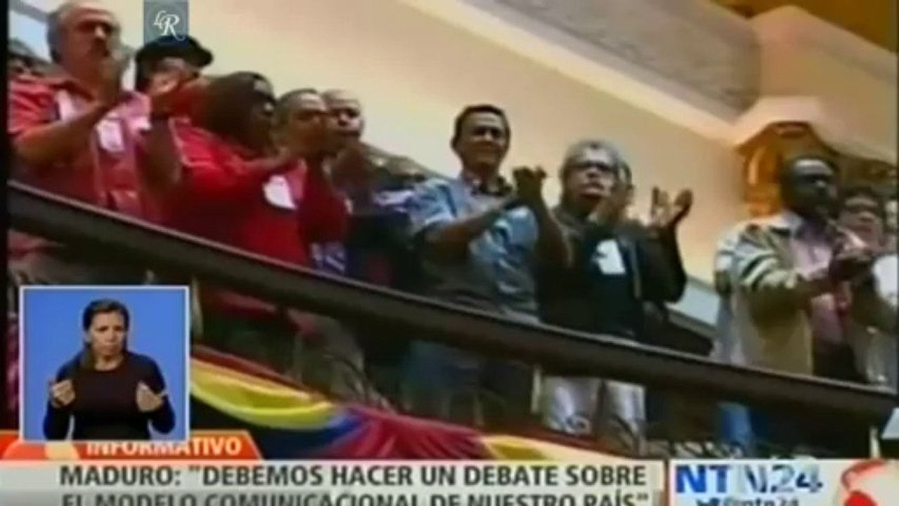 Maduro pide que se revise toda lamprogramación de canales de tv en Venezuela