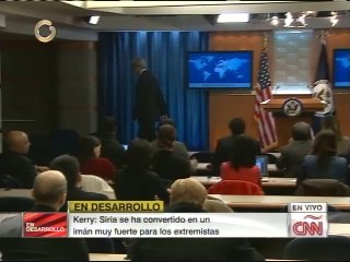 Estados Unidos urge a oposición siria a asistir a conferencia de paz