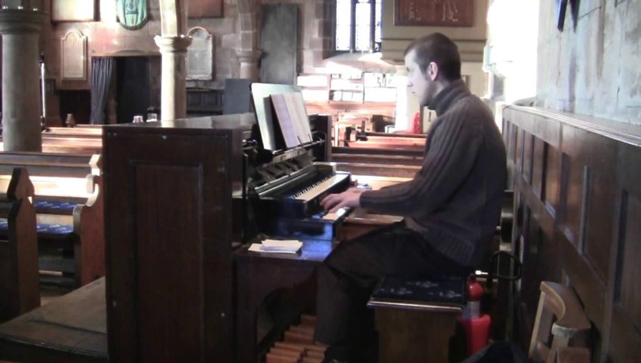 Come with me, come wander - Chris Lawton at St Nicholas Church, Burton, Wirral