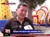 Mini Mundo: inauguran el parque de juegos inflables más grande del Perú