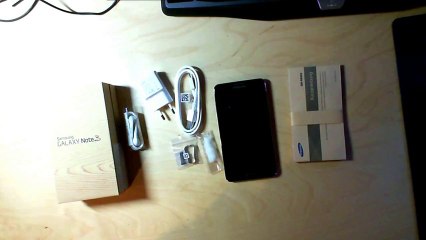 Samsung Galaxy Note 3 Unboxing [DE | FullHD]