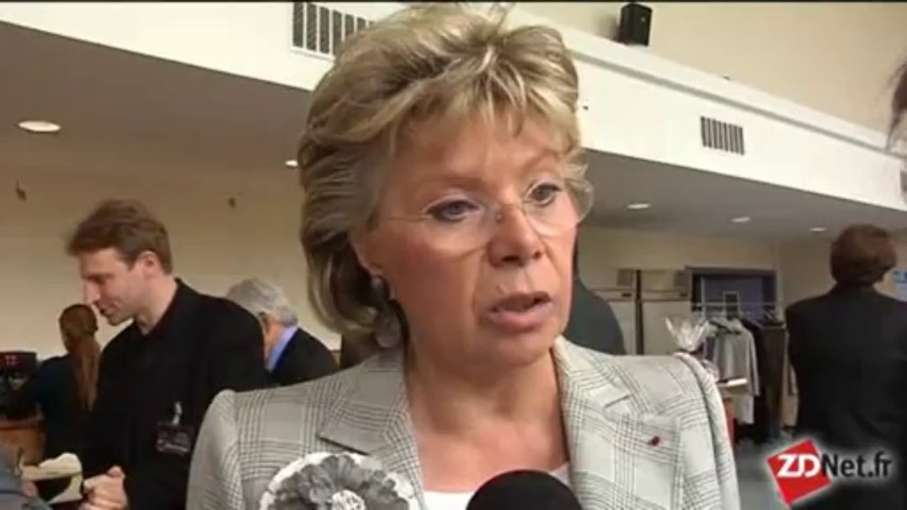 Viviane Reding, commissaire européenne : « Les Assises du numérique sont le bon moyen pour faire avancer l'économie française »