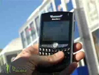 3GSM 2007 : La fonction GPS du Blackberry 8800