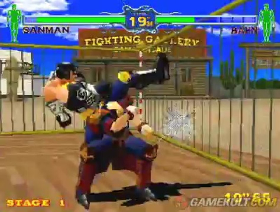 Fighting Vipers - Sanman versus Bahn