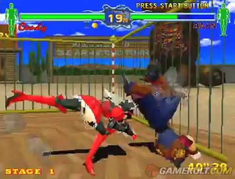 Fighting Vipers - Time over