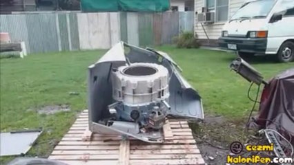 Kendini Dağıtan Çamaşır Makinesi