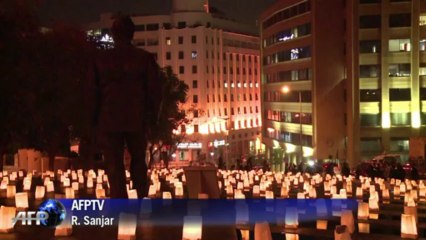 Candles are lit in Beirut as Hariri killing trial opens