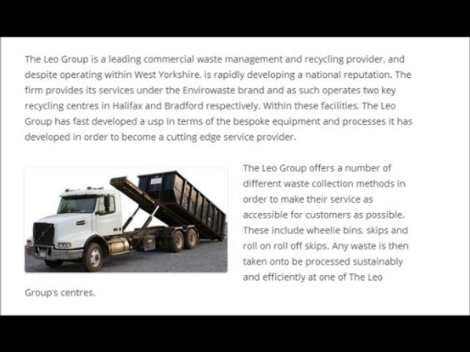 Leo Group l Matching sustainability concerns with an excellent service