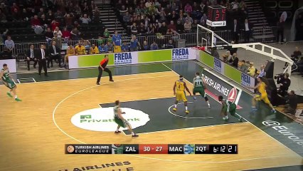 Block of the night: Justin Dentmon, Zalgiris Kaunas