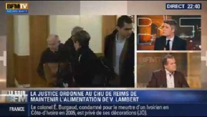 Le Soir BFM: L'affaire Vincent Lambert - 16/01 2/4