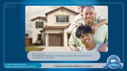 Malibu Garage Door Repair (310) 409-0390