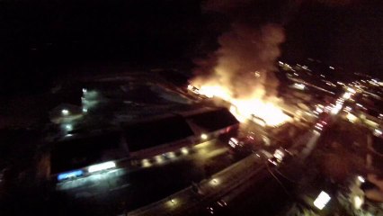 Fire Engulfs New Brunswick Store