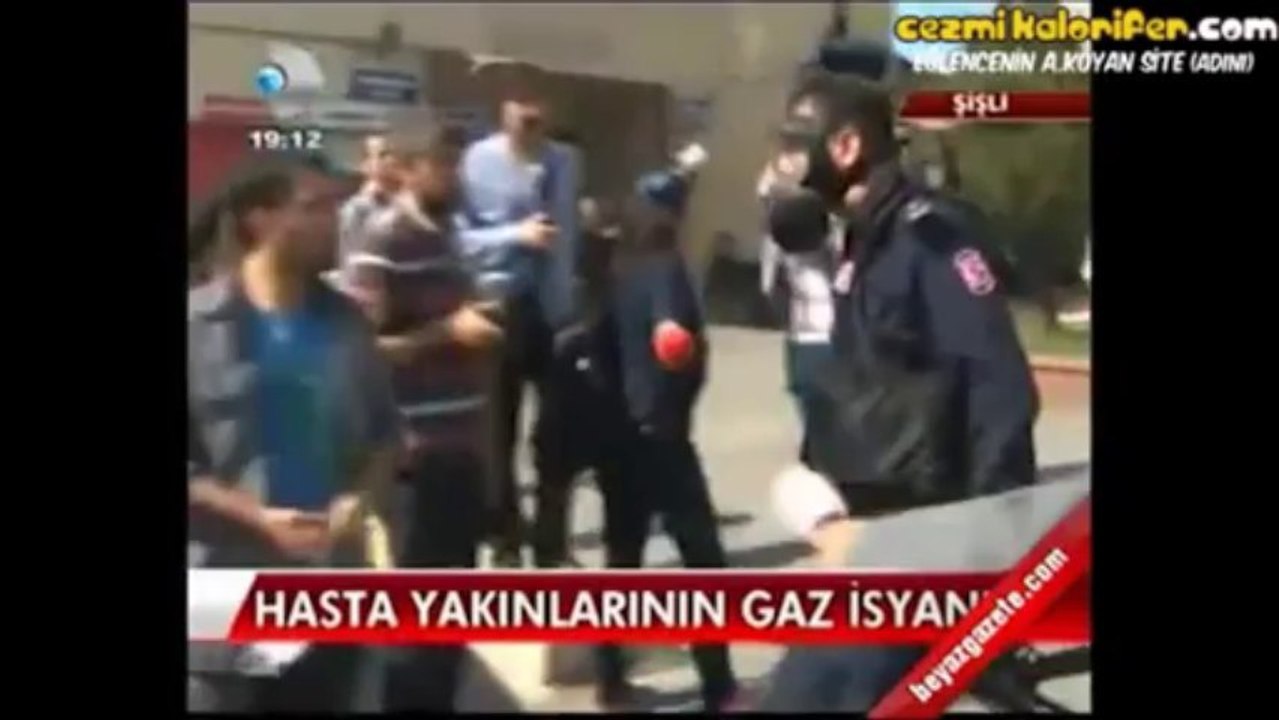 Çıldıran Polisin 1 Mayıs Görüntüleri