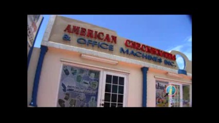 American Checkwriters & Office Machines / Equipo para Seguridad de Cheques Toa Baja