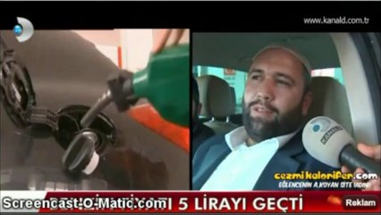 Benzin Zammından Memnun Olan Vatandaş