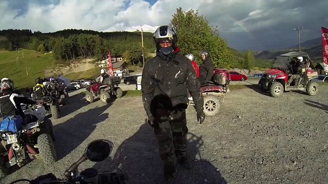 QUAD RAPTOR 700 YAMAHA - Rando Quad Station de ski - Vallé Blanche - GoPro HD