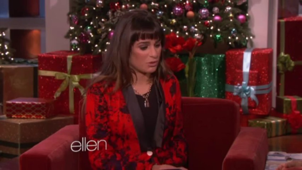 Lea Michele on Cory Monteith