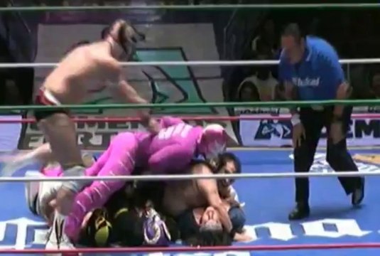 La Máscara, Super Porky, Thunder vs Ephesto, Felino, Pierroth