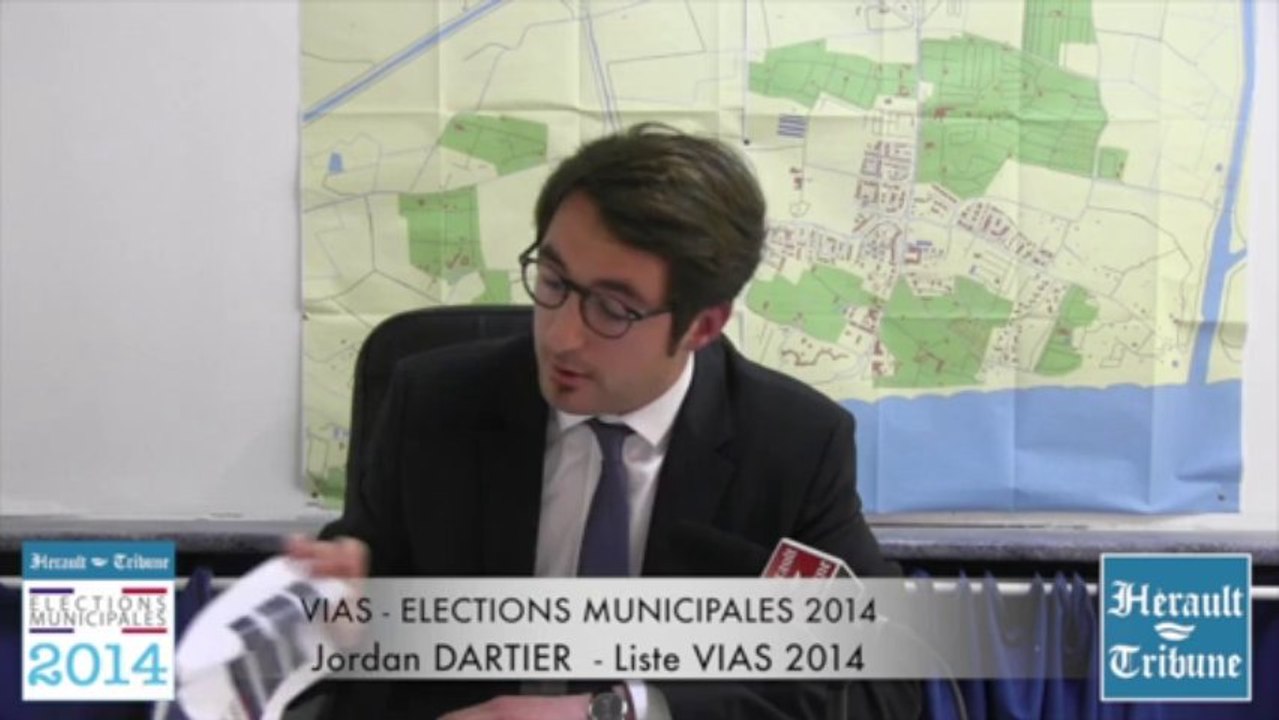 VIAS - 2014 - L 'Interview de la semaine - Jordan DARTIER pour la liste VIAS 2014 par Didier DENESTEBE