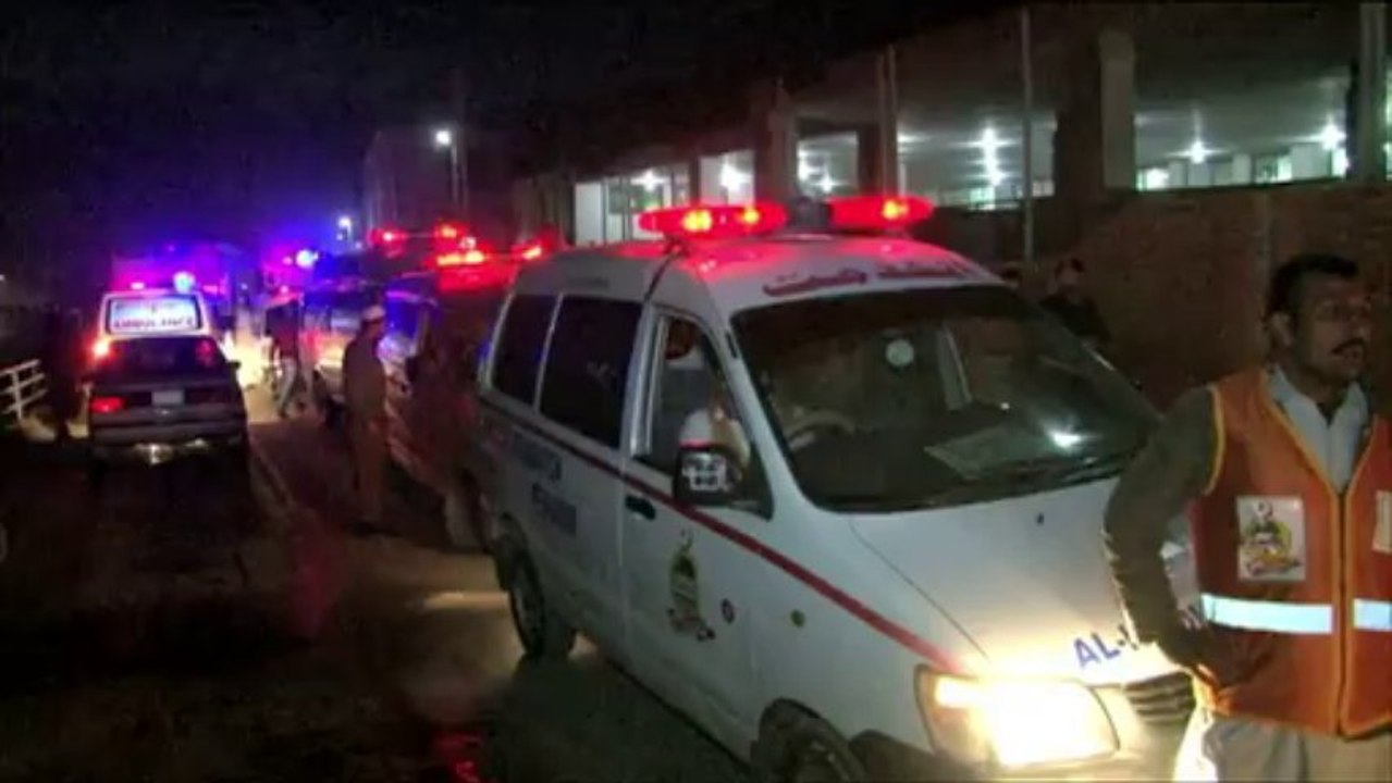 Bomb blast at an Islamic preaching centre in northwest Pakistan