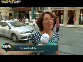 Eşcinseller Evlenebilmeli mi ? - Sokak Röportajları