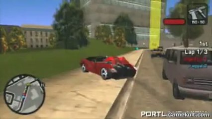 Grand Theft Auto : Liberty City Stories - Mode course