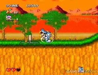 Tiny Toon Adventures : Buster's Hidden Treasure - Sonic wanabe