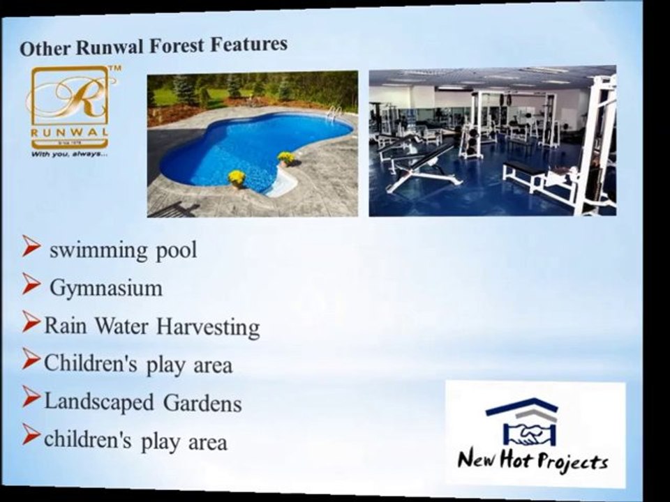 Runwal Forest Powai Mumbai has beautiful spaces, modern & Luxury amenities in Runwal Forest Mumbai