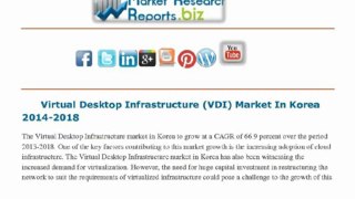 Virtual Desktop Infrastructure (VDI) Market In Korea 2014-2018