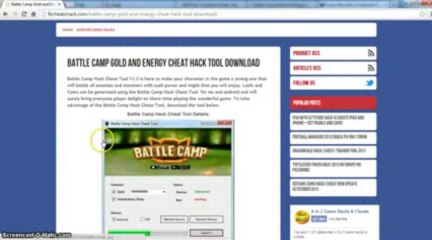Battle Camp Gold and Energy Cheat Hack Tool Download[No Survey] - YouTube