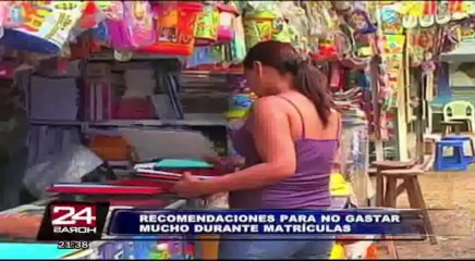 Multarían con más de un millón de soles a colegios que exijan útiles de marca