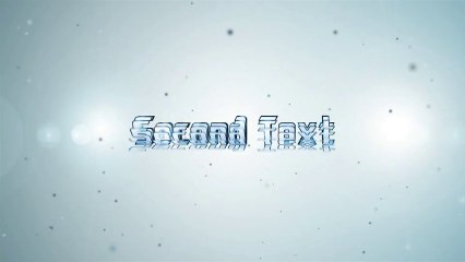 Elegant Rolling TextLogo - After Effects Template