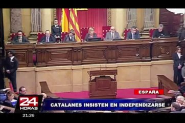 España: Cataluña pide autorización para convocar consulta de independencia