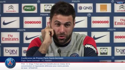 Replay Conférence de presse avant Nantes/PSG