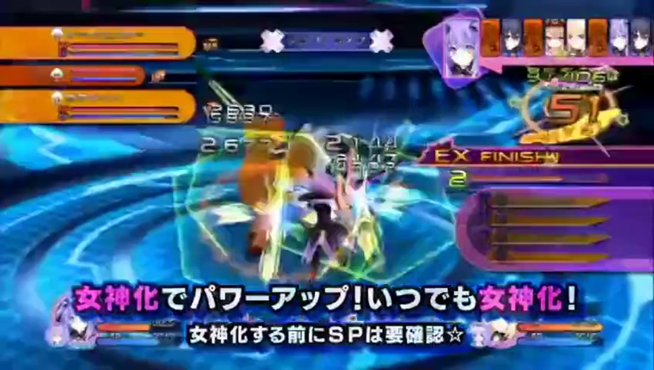 Hyperdimension Neptunia Victory - Battle Trailer