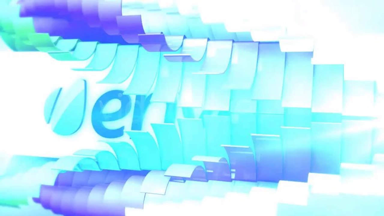 Elegant Ribbons Logo Animation - After Effects Template