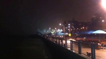 Fog Swallows the Brooklyn Bridge