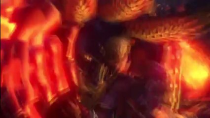 FINAL FANTASY XIII SAZH EIDOLON BRYNHILDR BATTLE GAMEPLAY